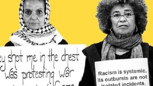 Palestinian advocate Rasmeah Odeh and Black activist Angela Davis appear in new Black-Palestine solidarity video.
