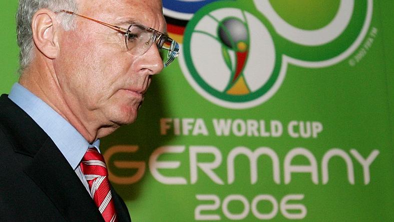 The president of the World Cup Germany 2006, Franz Beckenbauer, during the presentation, held at the Casino de Madrid, Spain, Feb 1, 2006.