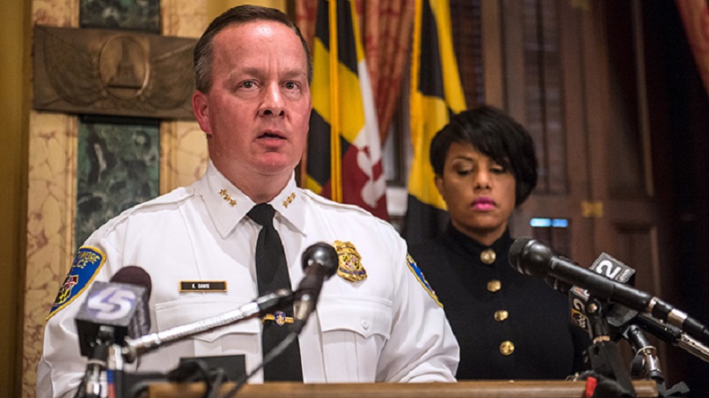 Kevin Davis was appointed interim Baltimore Police Commissioner, Jul. 8 2015.