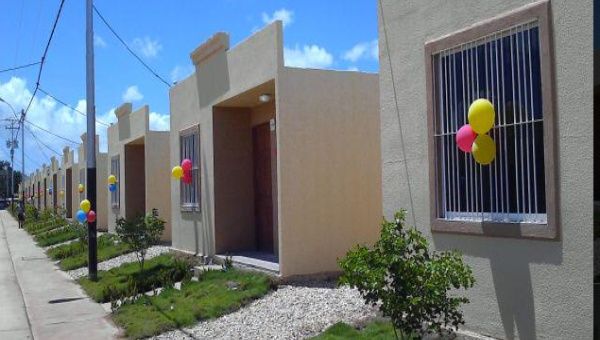The Venezuelan government hopes to provide low-cost housing to 40 percent of the population by the end of the decade.