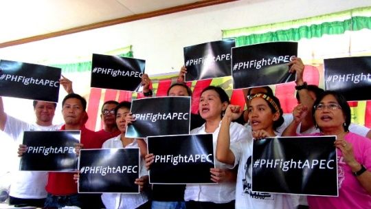 Rights groups, activists to hold Anti-APEC people's summit in Manila