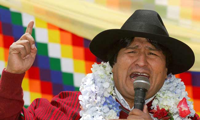 President Evo Morales was sworn-in 10 years ago.