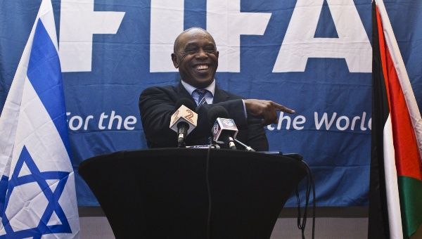 Tokyo Sexwale mediated a dispute between the Israeli and Palestinian soccer federations.