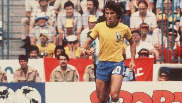 Zico in the 1982 World Cup.