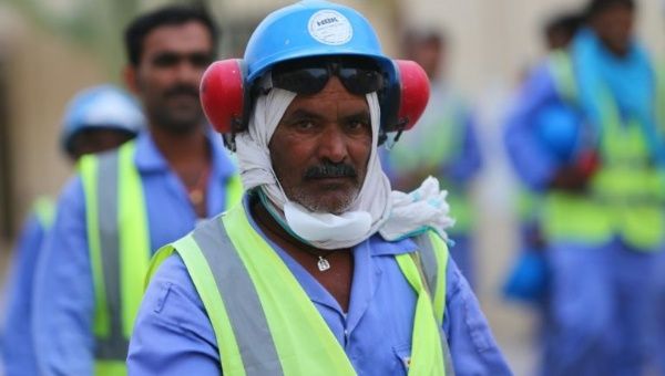 Doha is home to thousands of foreign workers, many of whom are preparing facilities for the 2022 soccer World Cup.