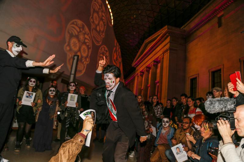 Activists Crash BP 'Day of the Dead' Event at British Museum