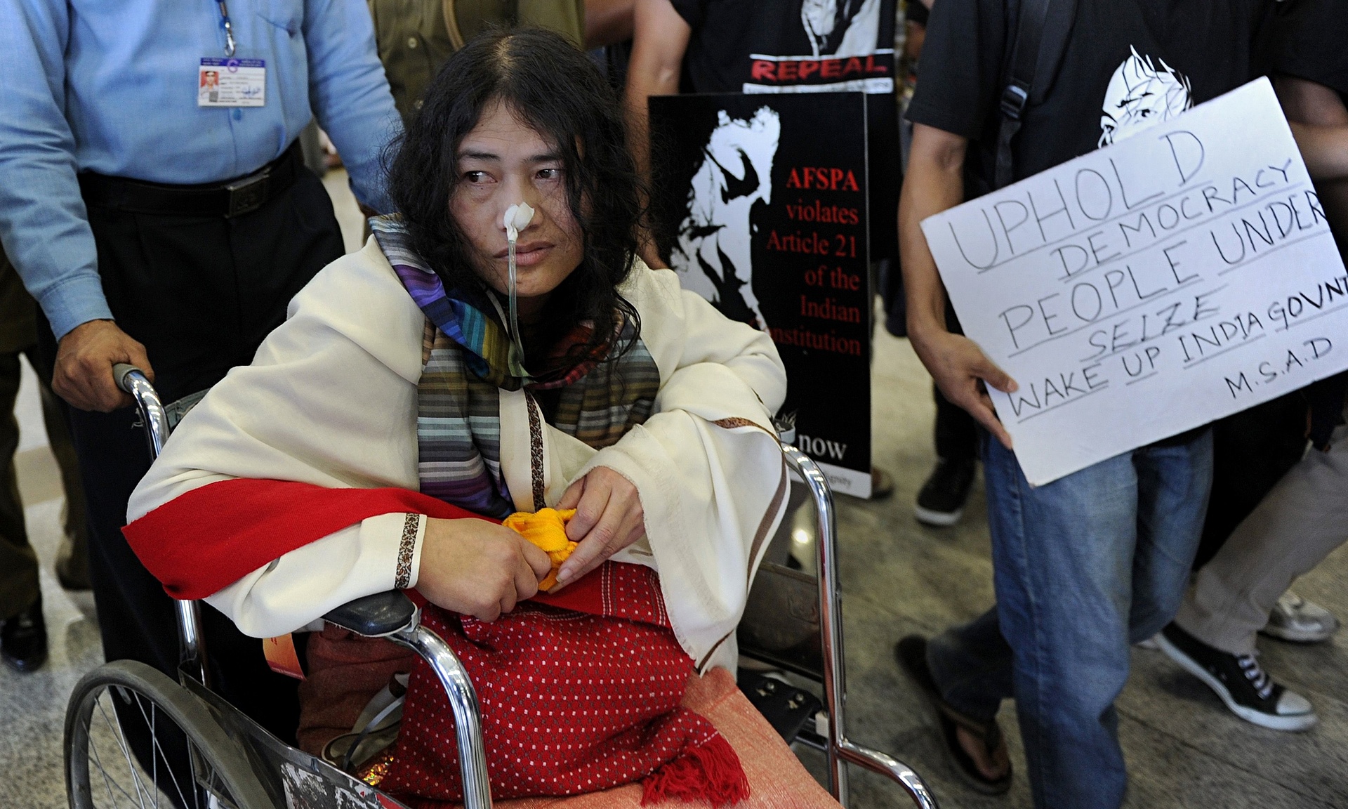 Irom Chanu Sharmila is reluctant to be in the spotlight for holding the longest hunger strike in history.