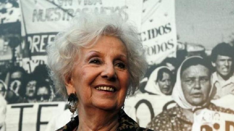 Estela de Carlotto, president of human rights organization Grandmothers of Plaza de Mayo.