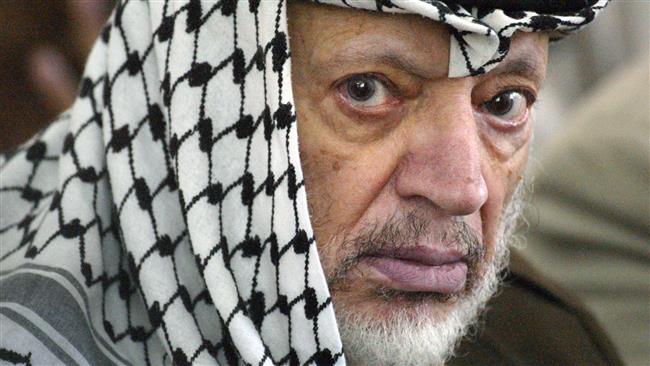 The late leader of the Palestine Liberation Organization, Yasser Arafat.