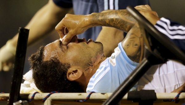 Argentina's Carlos Tevez will miss the game against Brazil due to injury.
