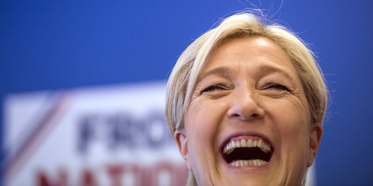 FN President Marine Le Pen