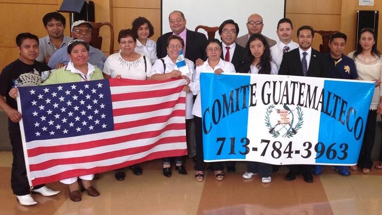 A gathering of Conguate representatives in Texas in 2013.