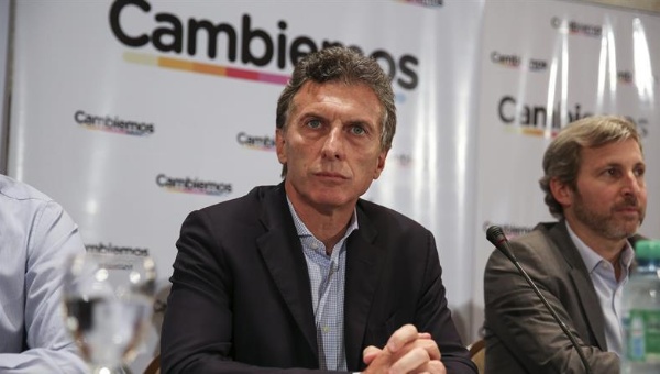 Argentina's mayor of Buenos Aires and presidential candidate Mauricio Macri.