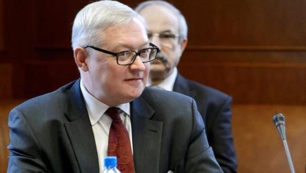 Russian Deputy Foreign Minister Sergei Ryabkov looks on at the start of two days of closed-door nuclear talks at the United Nations offices in Geneva Oct.15, 2013.