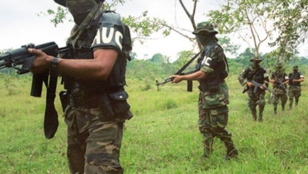 Paramilitary groups continue to operate in the country under the banner of 'neoparamilitaries' or 'bacrims.'