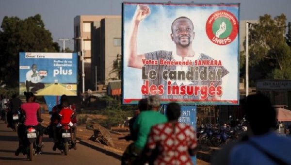 About 5.5 million people were registered to vote in Burkina Faso this Sunday, Nov. 29, 2015.
