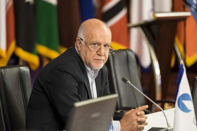 Iran's Oil Minister Bijan Zanganeh attends an ministerial meeting of the Gas Exporting Countries Forum (GECF) in Tehran Nov. 21, 2015.