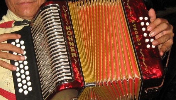Vallenato is a traditional form of Colombian music, which blends African and European elements.