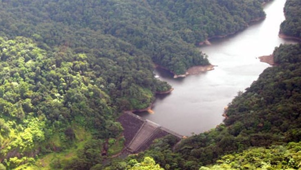 John Compton Dam in Saint Lucia