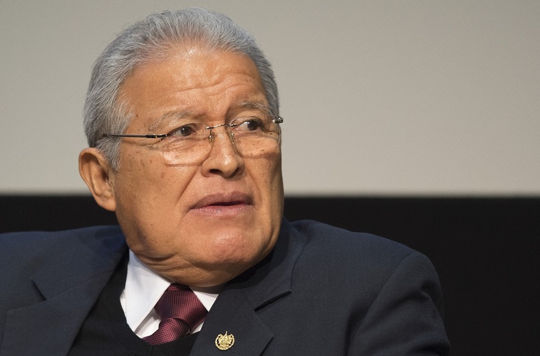 Salvadorian President Salvador Sanchez Ceren said former president Flores 