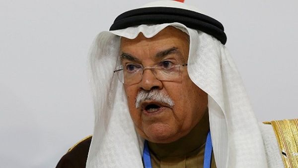 Saudi Arabia's Oil Minister Ali al-Naimi attends a meeting at the U.S. Center during the World Climate Change Conference 2015 at Le Bourget, near Paris.