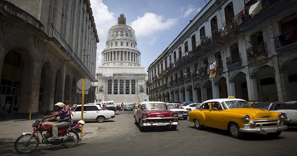 Cuba's Capitol, or El Capitolio as it is called by Cubans, is seen in Havana.