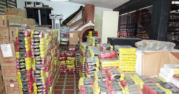 Venezuelan security forces seized close to 20,000 tons of staple goods in one year between August 2014 and August 2015.