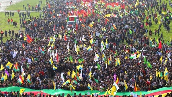 Thousands of Kurds in Germany protest the terror designation of the PKK which has criminalized their communities.
