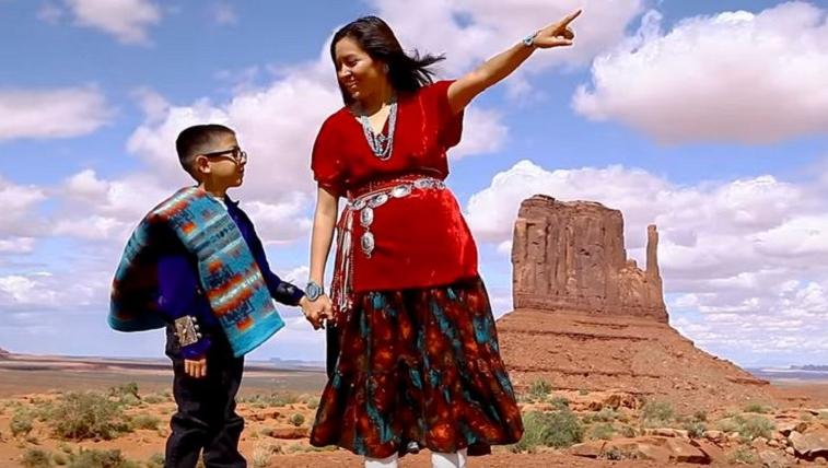 Respect our culture, respect our dignity--because our people, our traditions, and our history are beautiful and sacred,” Native actress and co-founder of the art group Allie Young.