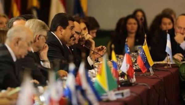 Mercosur members discuss regional issues at a previous summit.