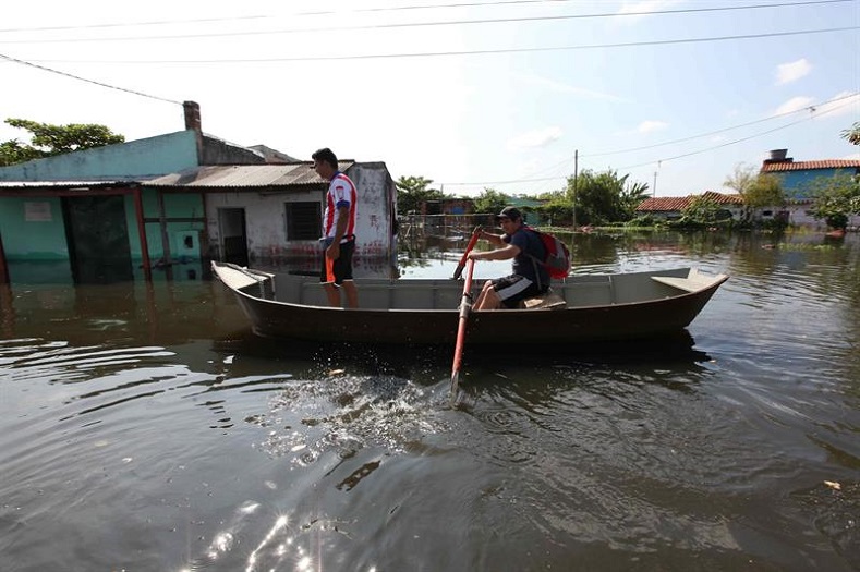 A onslaught of frequent torrential downpours has hit the poorest parts of Asuncion the hardest.