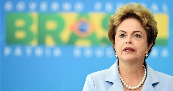 Brazilian President Dilma Rousseff begins the second year of her second term in office Friday, Jan. 1, 2015.