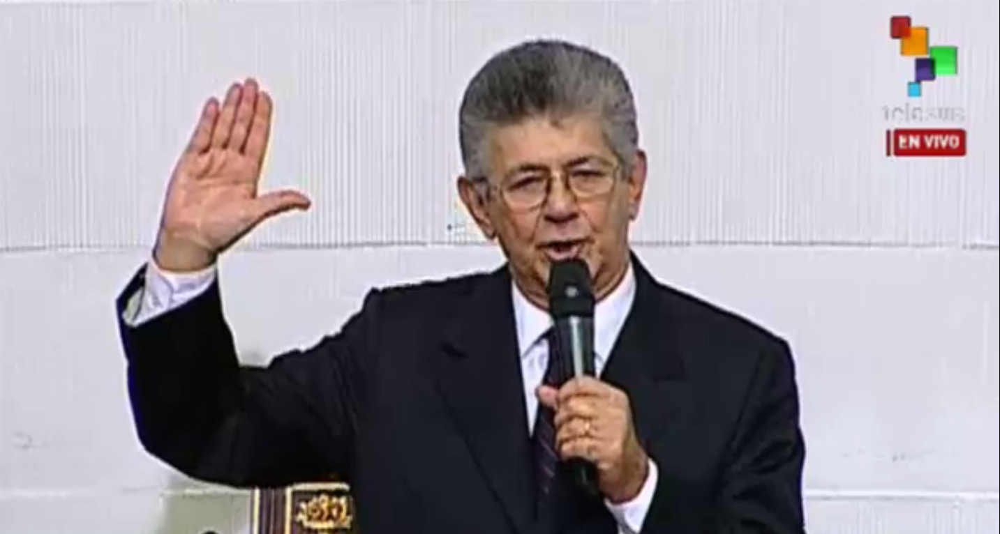 New Head of the Venezuelan National Assembly Henry Ramos Allup