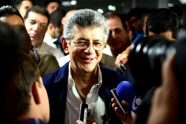 Henry Ramos Allup called for the 