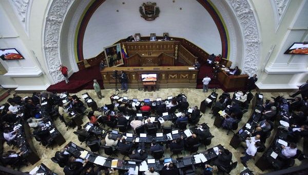 The new Venezuelan National Assembly sat for the second time on Wednesday, Jan. 6, 2016.