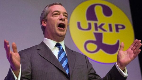 UK Independence Party leader Nigel Farage.