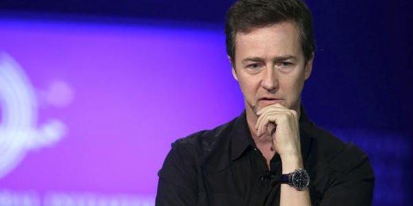 Actor Edward Norton arrived in Bolivia on Thursday to participate in the country's Carnaval celebrations.