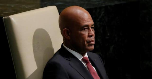 President Michel Joseph Martelly of Haiti waits to address attendees during the 70th session of the United Nations General Assembly at the U.N. Headquarters in New York, October 1, 2015.