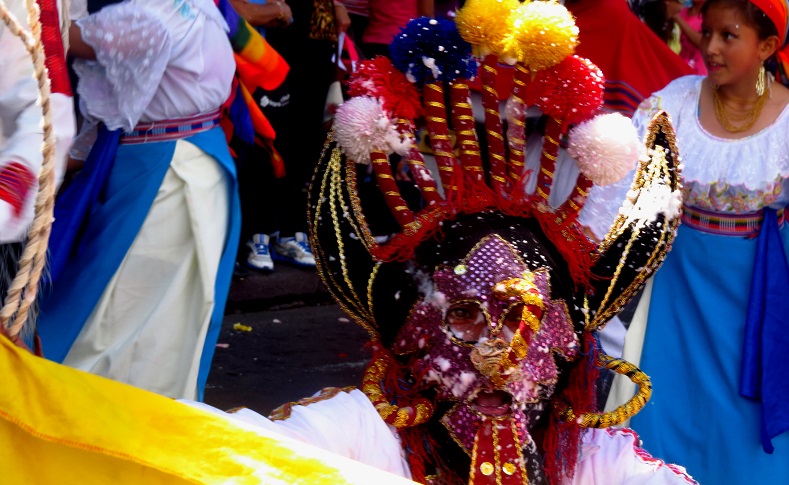 Carnival Parade Lights Up Ecuador's Streets