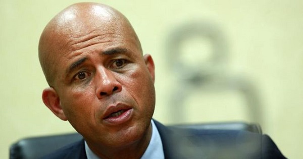 Former President Michel Martelly stepped down from office last Sunday.