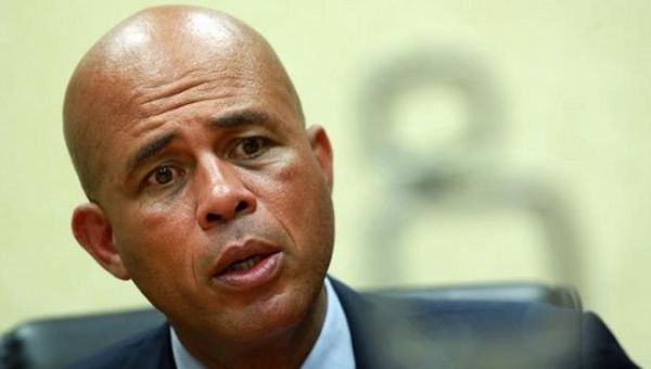 Former President Michel Martelly stepped down from office last Sunday.