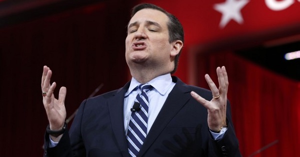 Texas Senator Ted Cruz speaks at the Conservative Political Action Conference at National Harbor in Maryland Feb. 26, 2015.
