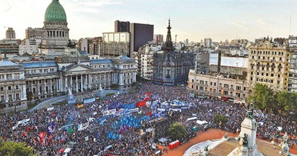 President Mauricio Macri has faced many protests in his two months in office due to his highly unpopular policies.