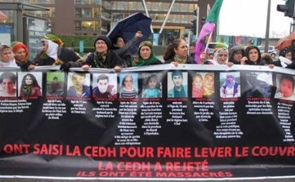 Hundreds of Kurdish women are leading a five-day march and sit-in at European institutions in Strasbourg.