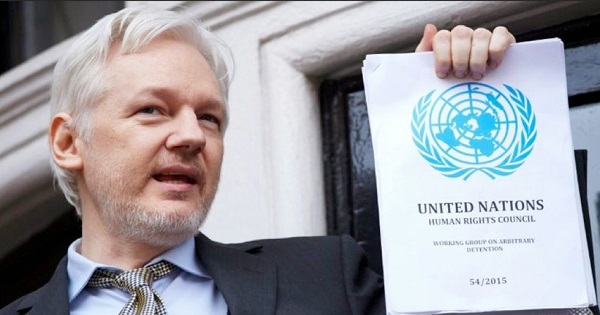 The U.N. Working Group on Arbitrary Detentions has ruled that the U.K. and Sweden have unlawfully detained WikiLeaks founder Julian Assange.