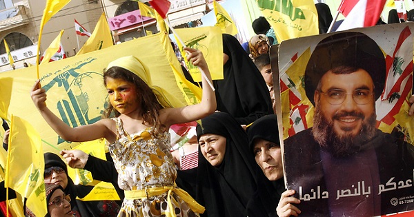 A Hezbollah rally in Lebanon.
