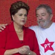 President Dilma Rousseff and her predecessor Luiz Inacio Lula da Silva