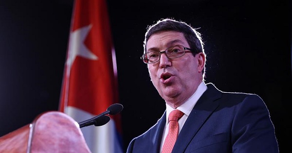 Cuban Foreign Minister Bruno Rodriguez