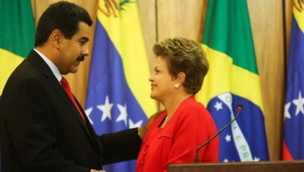 Maduro warned that the attacks on the Brazilian government are part of an imperial offensive to bring down progressive political forces in the region.