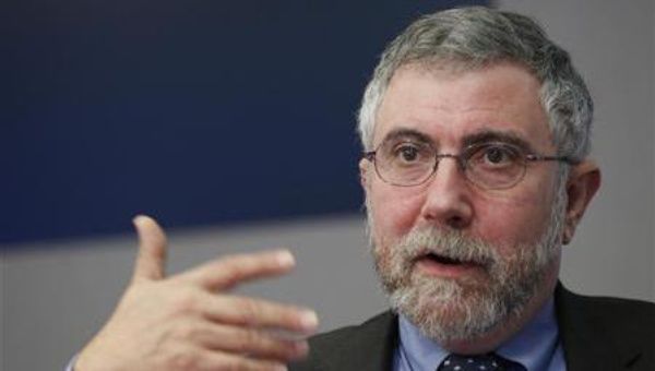 Nobel Prize for Economics winner, Paul Krugman.